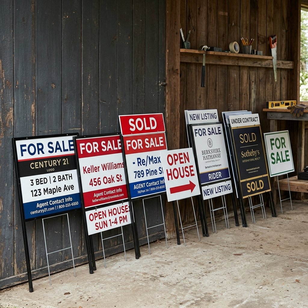 Real Estate Boards and Signage